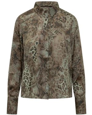 Ba&sh Overhemden ,Groen ,Polyester Cornelia Shirt