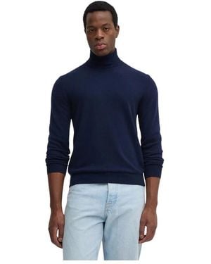 Benetton Turtlenecks - Bleu