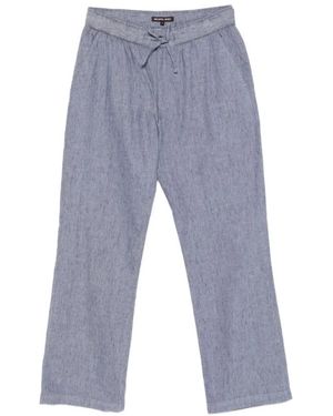 Michael Kors Straight Trousers - Azul