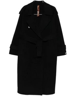 GLOX Trench Coats - Negro