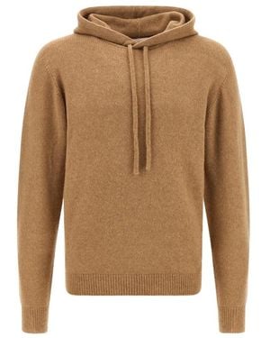 Roberto Collina Hoodies - Brown