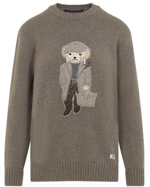 Ralph Lauren Round-Neck Knitwear - Grey