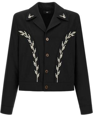 Amiri Western Jacket - Zwart