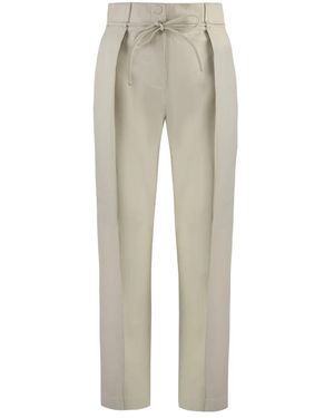 Yves Salomon Slim-Fit Trousers - Grey