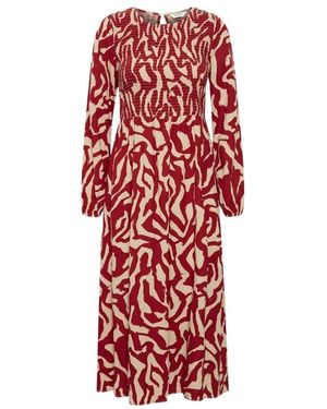 B.Young Maxi Jurk - Rood