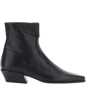 Semicouture Cowboy Boots - Negro