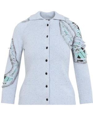 Moschino Wool Cardigan - Blauw