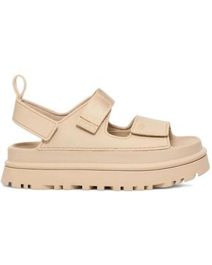 UGG Schoenen ,Wit ,Polyester Golden Glow Sandaal - Naturel