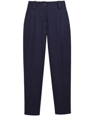 ALESSIA SANTI Straight Trousers - Blue
