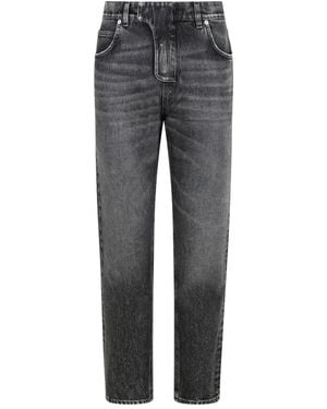 Balmain Slim Fit Jeans - Grey