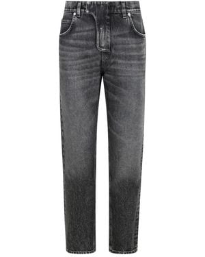 Balmain Slim Fit Jeans - Gray