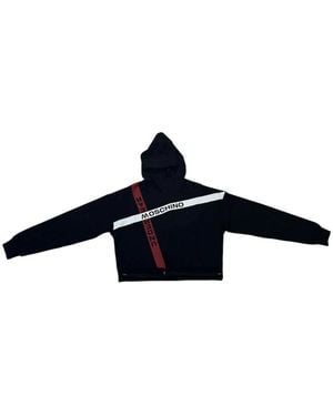 Moschino Stylischer Sweatshirt Für Männer Und Frauen - Blau