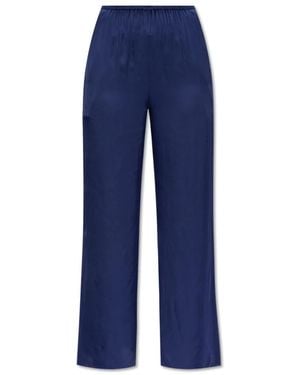 Diane von Furstenberg Gianna Straight Broek - Blauw