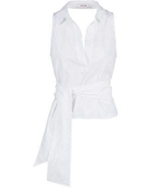 Jucca Top Incrociato Senza Maniche - Wit