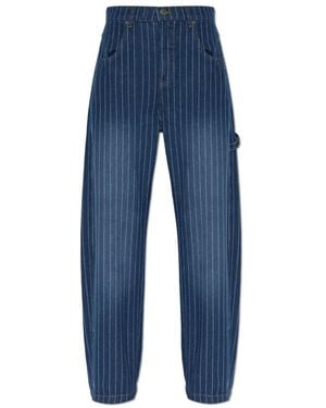 Munthe Straight Jeans - Blue