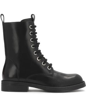Kazar Lace-Up Boots - Negro