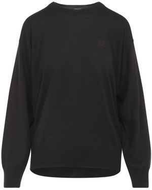 Loewe Sweatshirts - Black