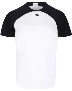 Courreges T-Shirts - Zwart