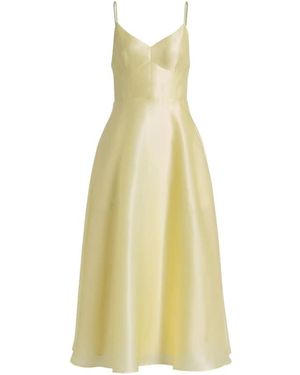 Alberta Ferretti Kleedjes ,Geel ,Maxi Kleedjes