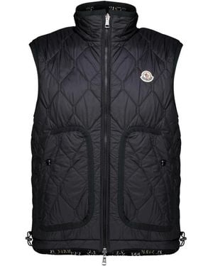 Moncler Vests - Negro