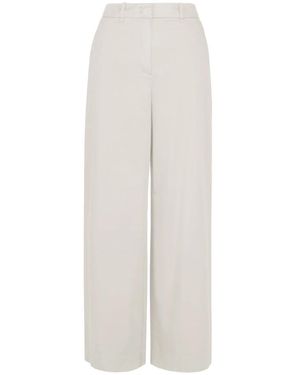 Bomboogie Wide Trousers - Blanco