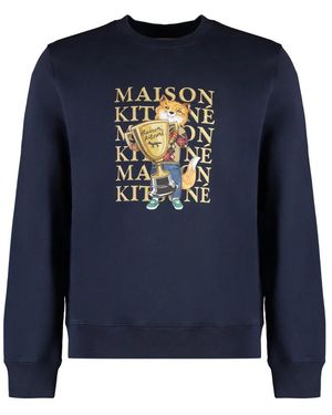 Maison Kitsuné Sweatshirts - Blue