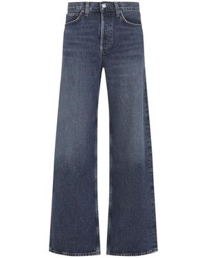 Agolde Wide Jeans - Blauw