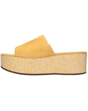 Chie Mihara Wedges - Metallic