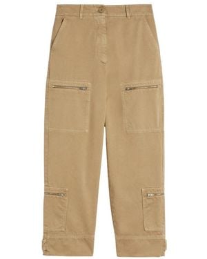 Weekend by Maxmara Straight Trousers - Naturel