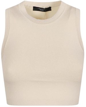 Weekend by Maxmara Sleeveless Tops - Neutro