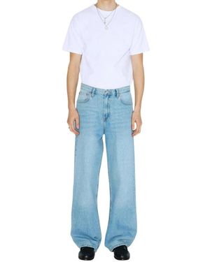 Dr. Denim Wide Jeans - Bleu