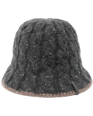 Brunello Cucinelli Hats - Grijs
