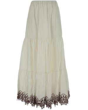 Amotea Maxi Skirts - Gris