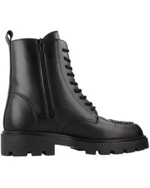 Alpe Lace-Up Boots - Negro