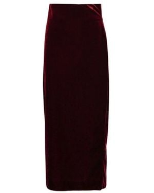 Alberta Ferretti Midi Skirts - Rojo