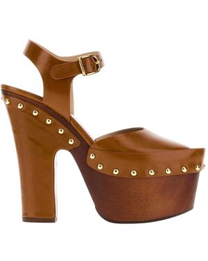 Chloé High Heel Sandalen - Braun