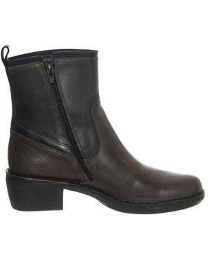 Fly London Cowboy Boots - Negro
