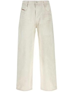 DIESEL Straight Fit Jeans - Natural