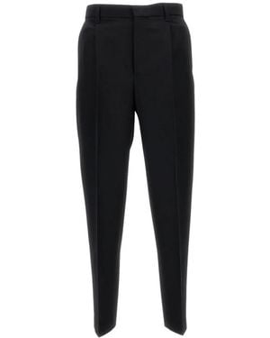 Jacquemus Slim-Fit Trousers - Negro