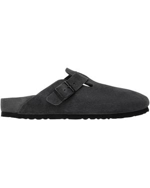 Birkenstock Schoenen ,Zwart ,Leer Boston Exquisite Narrow Fit