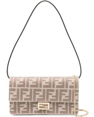 Fendi Shoulder Bags - Metallic