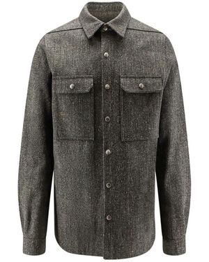 Rick Owens Outershirt - Grijs