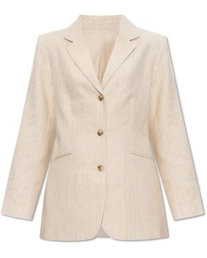 Posse Jassen ,Katoen Leon Blazer - Naturel