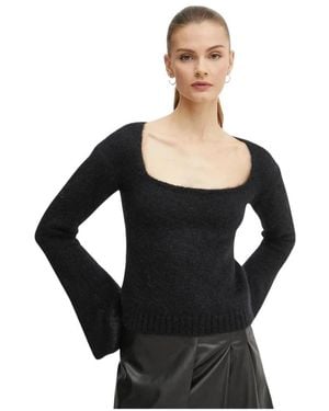 Pinko Rundhals-Strickware - Schwarz