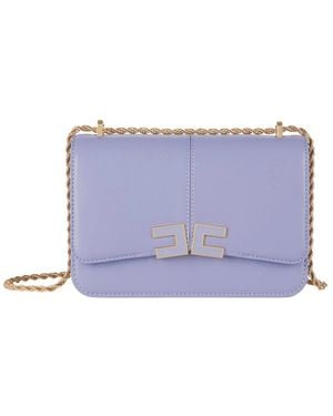 Elisabetta Franchi Shoulder Bags - Blue