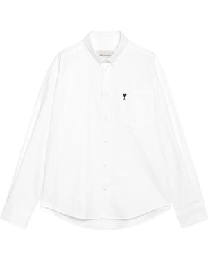 Ami Paris Formal Shirts - Blanco