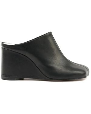 MM6 by Maison Margiela Wedges - Black