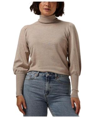 Notre-v Basic Strickbluse - Grau