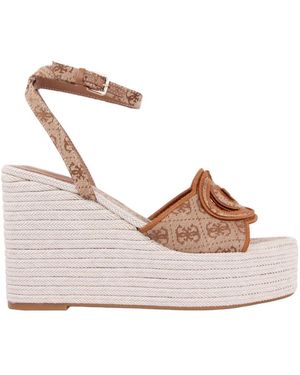 Guess Schoenen ,Tanveey Platform Sandalen - Grijs