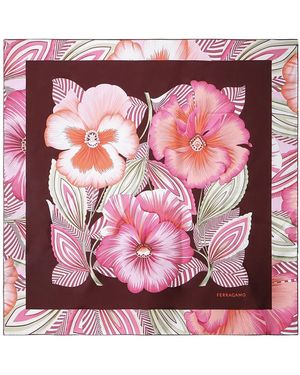 Ferragamo Silky Scarves - Rosa